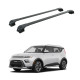 БАГАЖНИК ЗА KIA Soul 5d (III-integrated railing) (2020->) AERO BAR BLACK