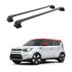 Багажник за Kia Soul 5d (Fixpoint) (2013-->2020) AERO BAR BLACK
