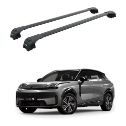 БАГАЖНИК ЗА LYNK & CO 08 5d. SUV (integrated railing) (2025->) AERO BAR BLACK