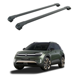 Багажник за VOLKSWAGEN ID.CROSS 5d (railing) (2026-->) AERO BAR BLACK