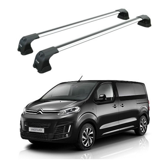 БАГАЖНИК ЗА Citroën Spacetourer L1/L2/L3 (XS/M/XL - 3.4.5 fixpoint) (2016-->) AERO BAR