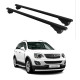 БАГАЖНИК ЗА Opel Antara 5d (railing) (2011-->2015) ALU REILING BLACK