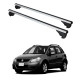 БАГАЖНИК за Suzuki SX4 5d (I - railing) (2006-->2014) ALU REILING