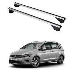 Багажник за Volkswagen Golf Sportsvan (VII - railing) (2014-->2020) ALU REILING