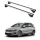 Багажник за Volkswagen Golf Sportsvan (VII - railing) (2014-->2020) ALU REILING