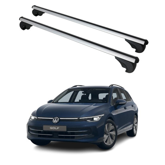 БАГАЖНИК ЗА Volkswagen Golf Variant (VIII - railing) (2020-->) ALU REILING