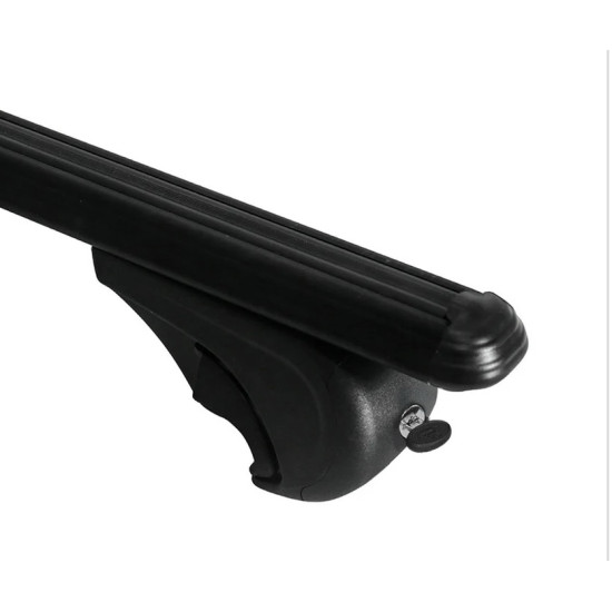 БАГАЖНИК ЗА Renault Express L1H1 (railing) (2021-->) ALU REILING BLACK
