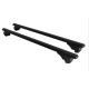 БАГАЖНИК ЗА Renault Express L1H1 (railing) (2021-->) ALU REILING BLACK