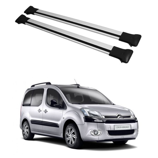 БАГАЖНИК ЗА Citroën Berlingo (II - Railing) (2008-->2018) AERO БАГАЖНИК ЗА Citroën Berlingo (II - Railing) (2008-->2018) AERO