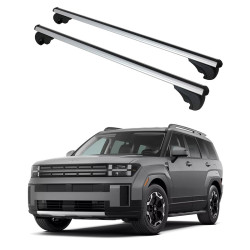 Багажник за Hyundai Santa Fe 5d (V/MX5 - railing) (2023-->) ALU REILING