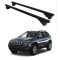 Багажник за Jeep Cherokee 5d (V/KL - railing) (2014-->) ALU REILING BLACK