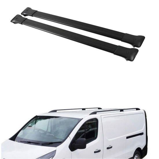 БАГАЖНИК ЗА Kia PV5 Passenger 5-dr MPV (Railing) (2025-->) AERO BLACK