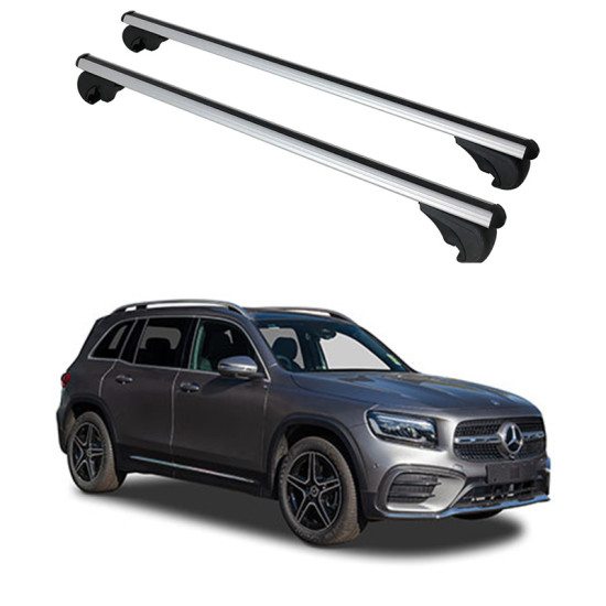 Багажник за Mercedes Clase GLB 5d (X247 - railing) (2019-->) ALU REILING
