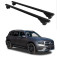 Багажник за Mercedes Clase GLB 5d (X247 - railing) (2019-->) ALU REILING BLACK