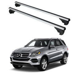 Багажник за Mercedes Clase GLE 5d (W166 - railing) (2015-->2019) ALU REILING