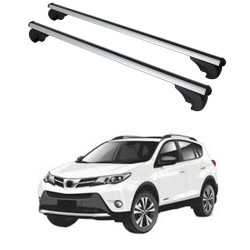 Багажник за Toyota RAV4 5d (IV/XA40 - railing) (2013-->2018) ALU REILING