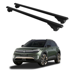 Багажник за VOLKSWAGEN ID.CROSS 5d (railing) (2026-->) ALU REILING BLACK