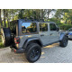 БАГАЖНИК за Jeep Wrangler 2d/4d (JK - hard top) (2007-->2018) AERO BAR BLACK