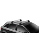 Багажник THULE WingBar Edge Clamp Black за Audi Q4 Sportback e-tron 5d SUV (Normal roof) (2022-->)