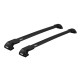 Багажник THULE WingBar Edge Flush Rail Black за BMW X3 5d (IV/G45 - integrated railing) (2024-->)