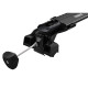 Багажник THULE WingBar Edge Flush Rail Black за BMW X3 5d (IV/G45 - integrated railing) (2024-->)
