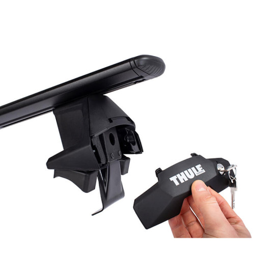БАГАЖНИК ЗА КОЛА THULE WINGBAR EVO CLAMP BLACK