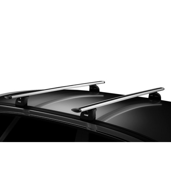 БАГАЖНИК ГРЕДИ THULE WingBar Evo Rapid System 118 Сиви за Mercedes A-Class 5 врати Hatchback 16-18 без фабрични надлъжни греди