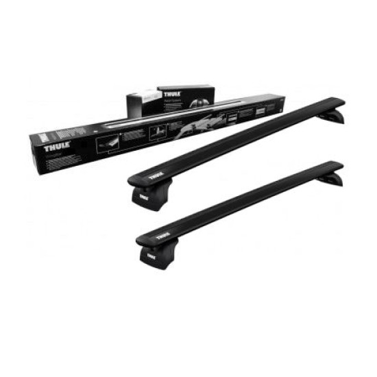 БАГАЖНИК ГРЕДИ THULE WingBar Evo Rapid System 118 Черни за Mercedes B-Class 5 врати Hatchback 19- без фабрични надлъжни греди
