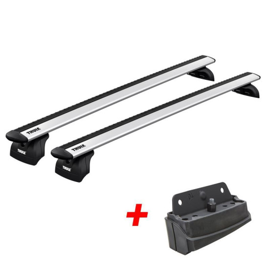 БАГАЖНИК ГРЕДИ THULE WingBar Evo Rapid System 118 Сиви за Mercedes A-Class 5 врати Hatchback 18- без фабрични надлъжни греди