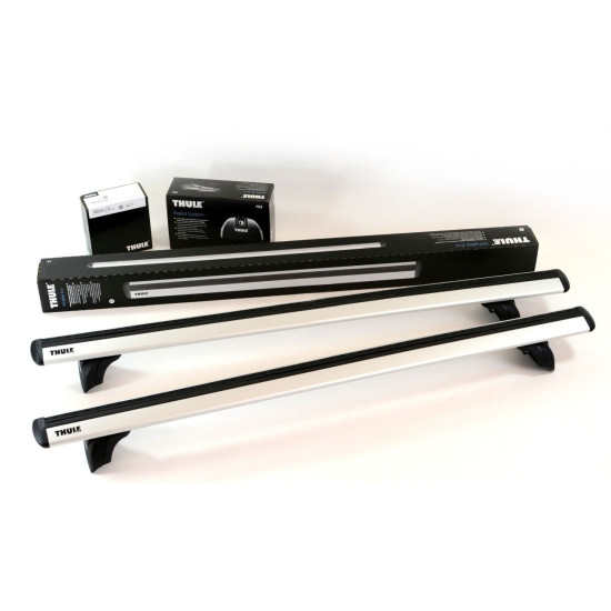 БАГАЖНИК ГРЕДИ THULE WingBar Evo Rapid System 118 Сиви за Mercedes B-Class W246 5 врати Hatchback 2011-2018 без фабрични надлъжни греди