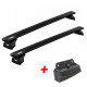 БАГАЖНИК ГРЕДИ THULE WingBar Evo Rapid System 118 Черни за Mercedes B-Class W246 5 врати Hatchback 2011-2018 без фабрични надлъжни греди