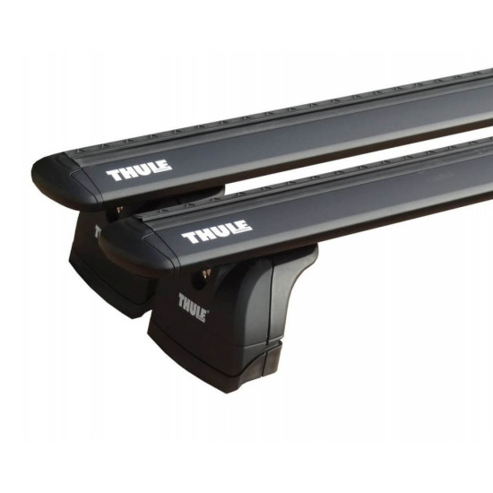 БАГАЖНИК ГРЕДИ THULE WingBar Evo Rapid System 118 Черни за Mercedes B-Class W246 5 врати Hatchback 2011-2018 без фабрични надлъжни греди
