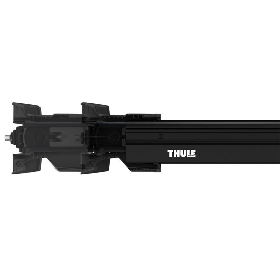 БАГАЖНИК ГРЕДИ THULE WingBar Edge Flush Rails Скосени Черни за Mercedes GLA 5 врати SUV 2014-2020 с интегрирани надлъжни греди