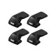 БАГАЖНИК ГРЕДИ THULE WingBar Edge Flush Rails Скосени Сиви за Mercedes C-Class S206 5 врати Estate 2021- с интегрирани надлъжни греди