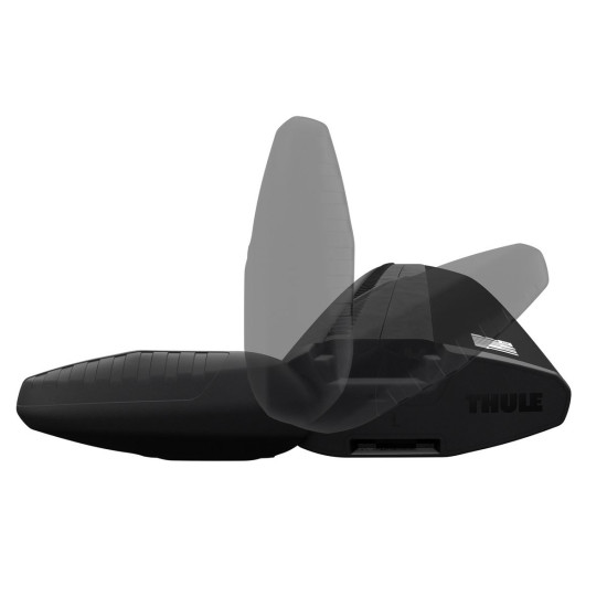 БАГАЖНИК ГРЕДИ THULE WingBar Evo Flush Rails 118 черни за Mercedes GLA 5 врати SUV 14-20 с интегрирани надлъжни греди