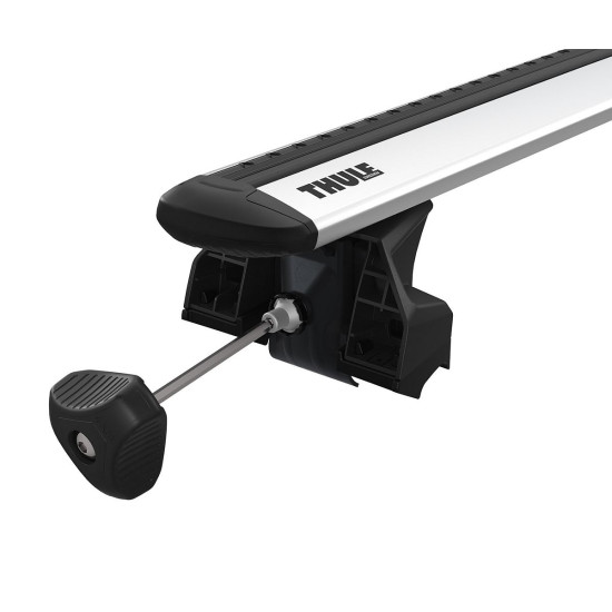 БАГАЖНИК ГРЕДИ THULE WingBar Evo Flush Rails 118 сиви за Mercedes C-Class S206 5 врати Estate 2021- с интегрирани надлъжни греди