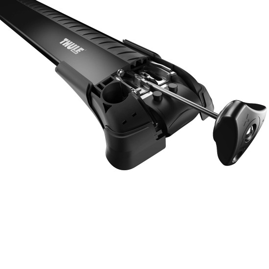 БАГАЖНИК ГРЕДИ THULE WingBar Edge Black 9585B за Mercedes GL (X164) 5 врати SUV 06-12 с фабрични надлъжни греди с просвет
