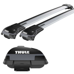 БАГАЖНИК ГРЕДИ THULE WingBar Edge Gray 9585 за Mercedes GLK 5 врати SUV 2008- с фабрични надлъжни греди с просвет