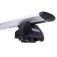 БАГАЖНИК ГРЕДИ THULE WingBar Evo Flush Rails 127 сиви за Mercedes EQA 5 врати SUV 2021- с интегрирани надлъжни греди