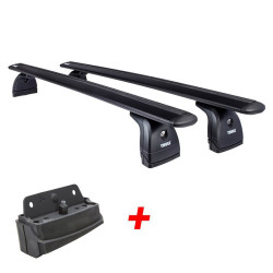 БАГАЖНИК ГРЕДИ THULE WingBar Evo Rapid System 127 Черни за Mercedes CLS 4 врати Coupe 10-18 без фабрични надлъжни греди