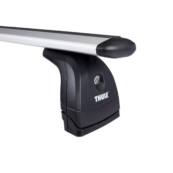 БАГАЖНИК ГРЕДИ THULE WingBar Evo Rapid System 127 Сиви за Mercedes CLS 4 врати Coupe 10-18 без фабрични надлъжни греди