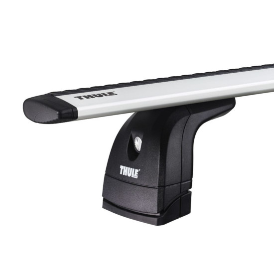 БАГАЖНИК ГРЕДИ THULE WingBar Evo Rapid System 127 Сиви за Mercedes CLS 4 врати Coupe 10-18 без фабрични надлъжни греди