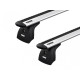 БАГАЖНИК ГРЕДИ THULE WingBar Evo Rapid System 127 Сиви за Mercedes CLS 4 врати Coupe 10-18 без фабрични надлъжни греди