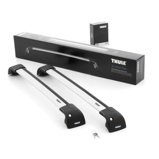 БАГАЖНИК ГРЕДИ THULE WingBar Edge 959 Скосени Сиви за Mercedes E-Class Glass Roof 2dr Coupe 2009-2016 без фабрични надлъжни греди