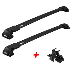 БАГАЖНИК ГРЕДИ THULE WingBar Edge Flush Rails Скосени Черни + Кит 6182 за Mercedes E-Class 5 врати Estate 2024- с интегрирани надлъжни греди