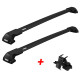 БАГАЖНИК ГРЕДИ THULE WingBar Edge Flush Rails Скосени Черни за Mercedes E-Class 5 врати Estate 2016-2023 с интегрирани надлъжни греди