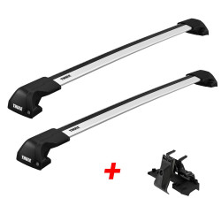 БАГАЖНИК ГРЕДИ THULE WingBar Edge Flush Rails Скосени Сиви + Кит 6182 за Mercedes E-Class 5 врати Estate 2024- с интегрирани надлъжни греди