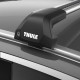 БАГАЖНИК ГРЕДИ THULE WingBar Edge Flush Rails Скосени Сиви + Кит 6182 за Mercedes E-Class 5 врати Estate 2024- с интегрирани надлъжни греди