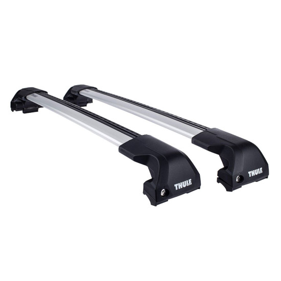 БАГАЖНИК ГРЕДИ THULE WingBar Edge Flush Rails Скосени Сиви + Кит 6182 за Mercedes E-Class 5 врати Estate 2024- с интегрирани надлъжни греди