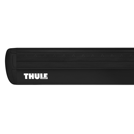 БАГАЖНИК ГРЕДИ THULE WingBar Evo Flush Rails 118 черни за Mercedes E-Class 5 врати Estate 2016-2023 с интегрирани надлъжни греди